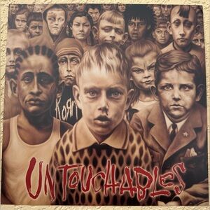 Korn Untouchables 2-Sided 12 X 12 Original Promo Poster 2002, Sony Music in VGC